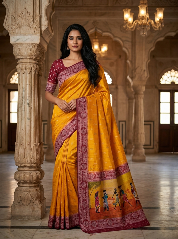 Art Silk Saree-19