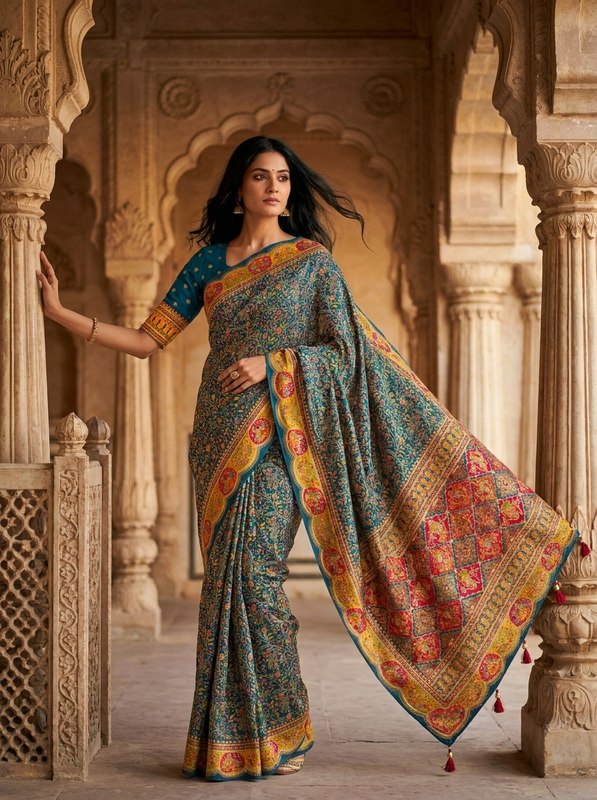 Art Silk Saree-16