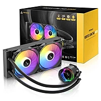 Antec Vortex LUM 240 ARGB CPU Liquid Cooler – 240mm AIO | Intel & AMD Support