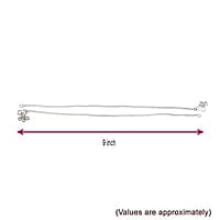 Sterling Silver plain design kolusu,Silver Anklets, Silver payal for women