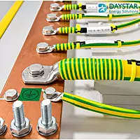 4 Hole Earth Bench / Terminal Strip | Copper-Plated Grounding Bar