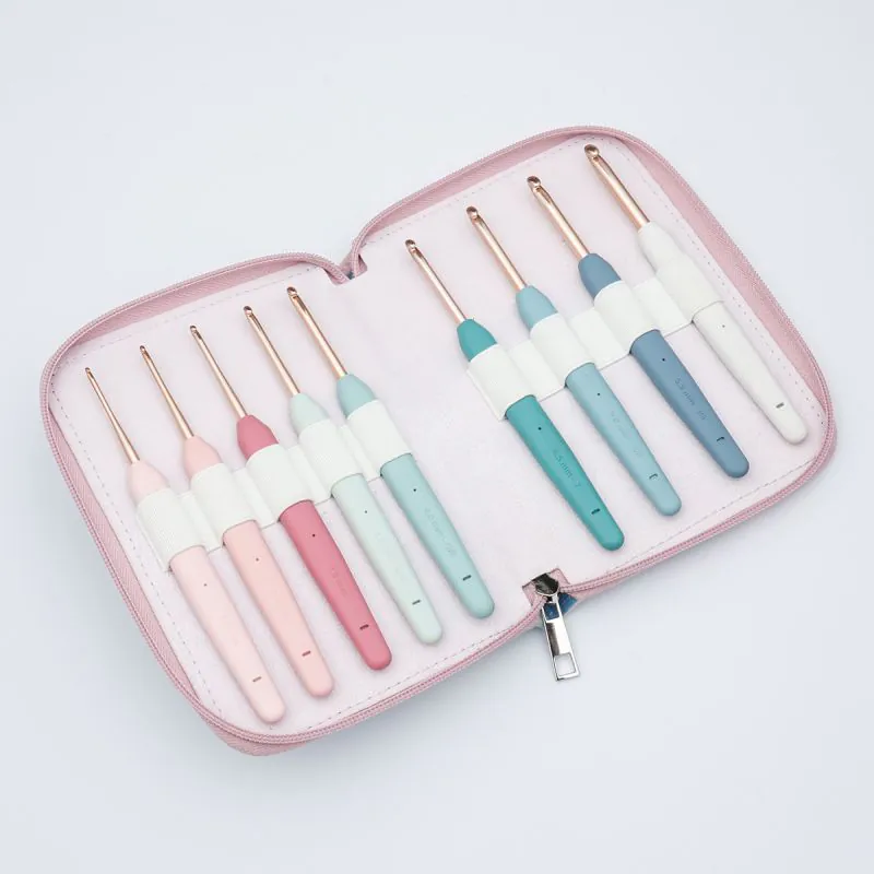 KnitPro Single Ended Crochet Hook Set Deluxe VYBE- 30180 KnitPro Single Ended Crochet Hook Set Deluxe VYBE- 30180