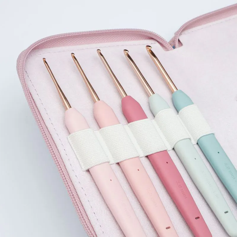 KnitPro Single Ended Crochet Hook Set Deluxe VYBE- 30180 KnitPro Single Ended Crochet Hook Set Deluxe VYBE- 30180