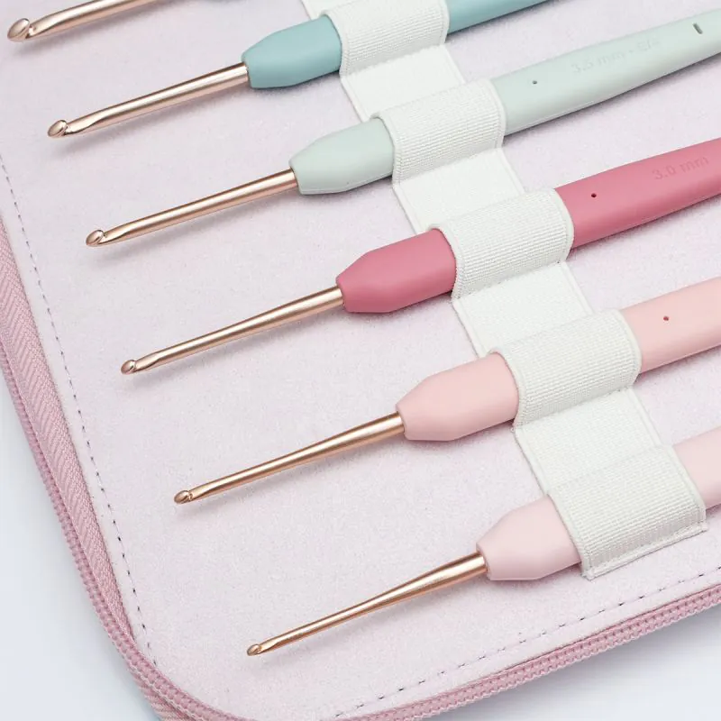 KnitPro Single Ended Crochet Hook Set Grand VYBE- 30180