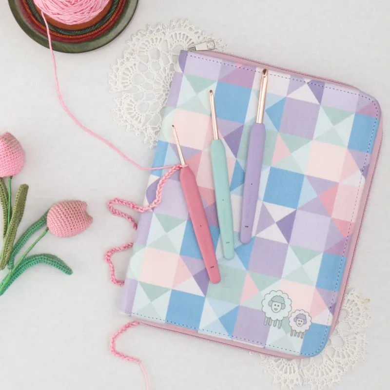 KnitPro Single Ended Crochet Hook Set Grand VYBE- 30180