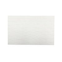 Pack of 100 White Ruled 8x5" Record Cards â€“ Lined Study Index Cards for Notes, Revision