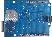 Back view of W5100 Ethernet shield PCB Back view of W5100 Ethernet shield PCB