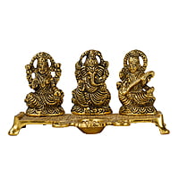 Laxmi Sarawathi Ganesh Deepam Gold Laxmi Sarawathi Ganesh Deepam Gold