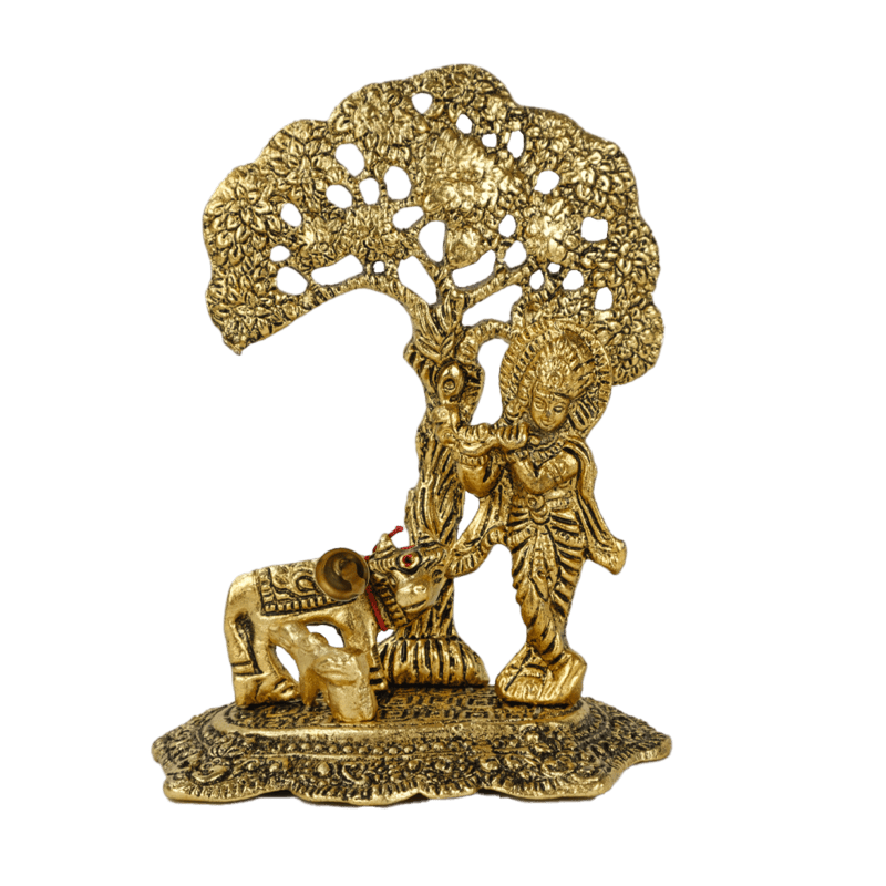 Krishna Flute Cow & Calf