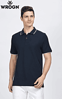 Wrongn Tipping Polo T- Shirt