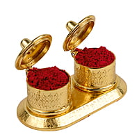 Kumkum Round double Kumkum Round double