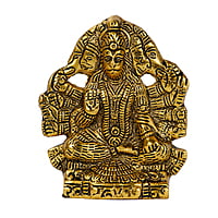 Hanuman Gold Panchamuka Anjineyar Wall Hanging Hanuman Gold Panchamuka Anjineyar Wall Hanging
