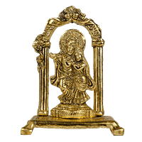 Radha Kishan Mandir Gold Colour Radha Kishan Mandir Gold Colour