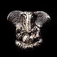 Elephant Head Vinyagar silver Elephant Head Vinyagar silver