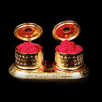 Kumkum Round double Kumkum Round double