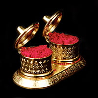 Kumkum Round double Kumkum Round double