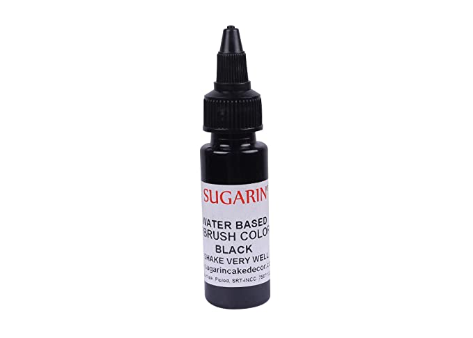 STN Air Brush Color (Water Based) Black 30ml