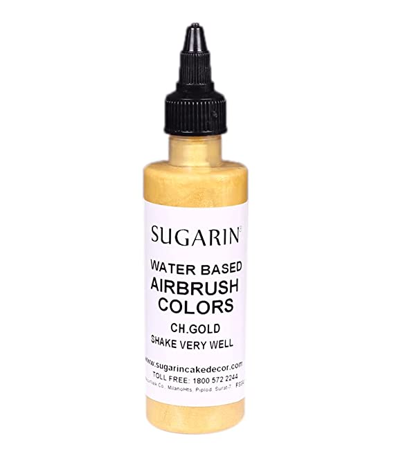 STN Air Brush Color (Water Based) Ch Gold 30ml