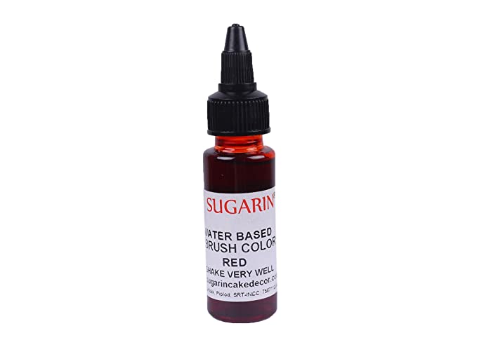 STN Air Brush Color (Water Based) Red 30ml