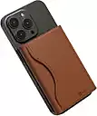 Portronics 3052 Wallet X – Magnetic 3-Fold Card Holder | Brown | 6 Months Warranty