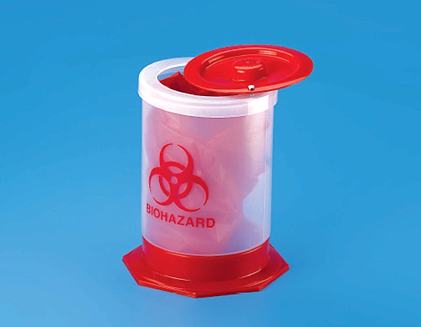 Biohazard Waste Container 5Lts PP TARSONS 1/box