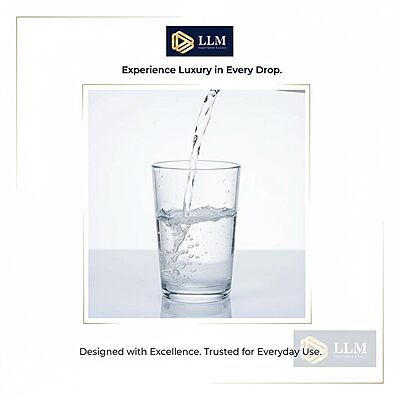 LLM Stainless Steel Water Filter| Double Container with Tap | Durable Rust-Free Water Purifier