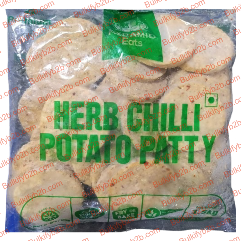 PYRAMID HERB POTATO PATTY 1.5KG