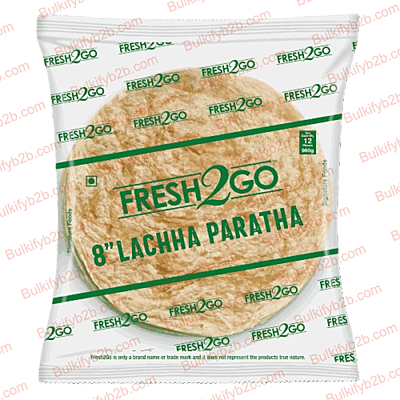 Fresh2go - Frozen Lachha Paratha 8" (12*80g)