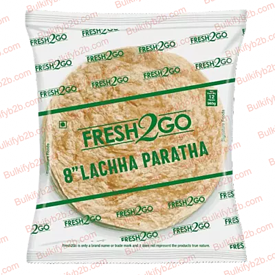Fresh2go - Frozen Lachha Paratha 8" (12*80g)