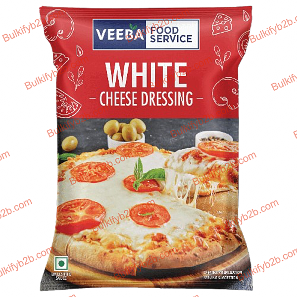 Veeba White Cheese Dressing 1kg