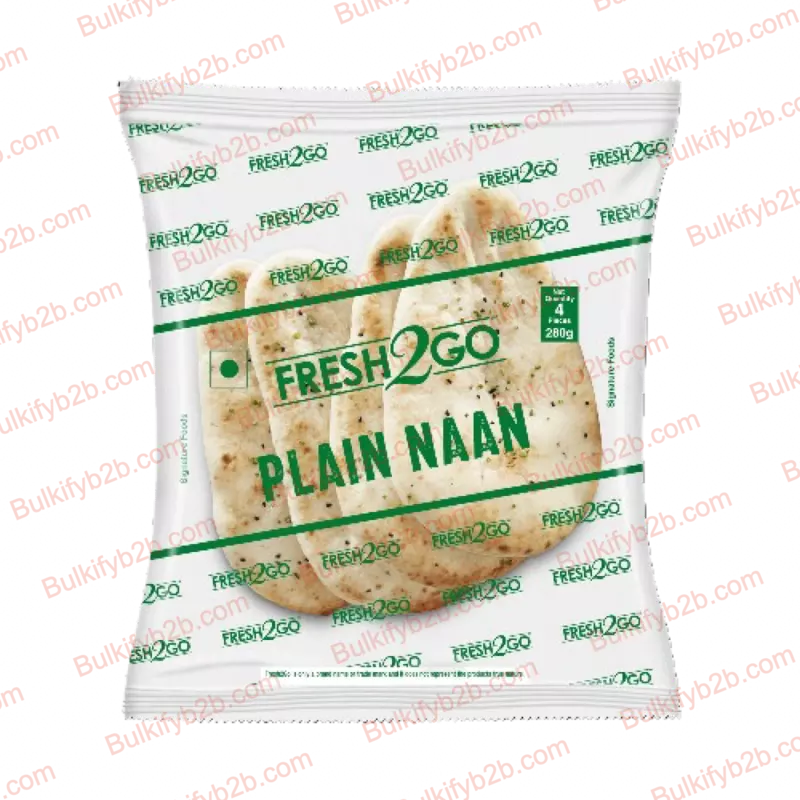 Fresh2go Plain Naan (4*70g)