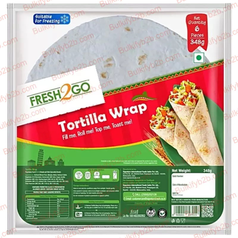 Fresh2Go Tortilla 8.5" ( 6 X 58 gm )