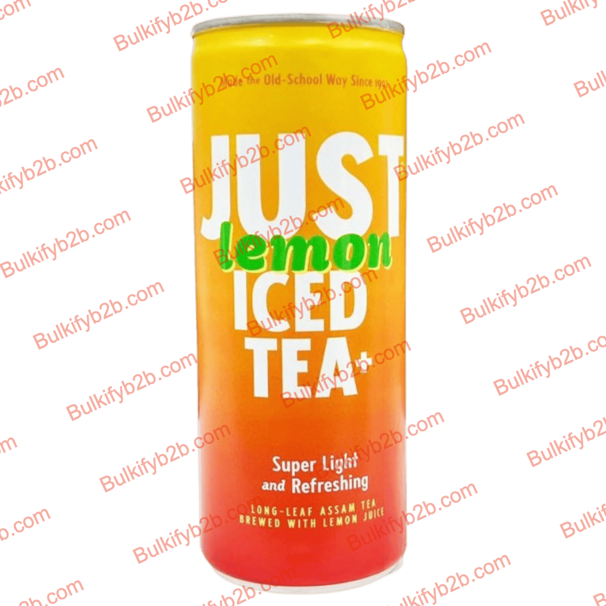 JUST LEMON ICED TEA CAN 240ML