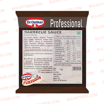 DR OETKER BARBEQUE SAUCE 1KG