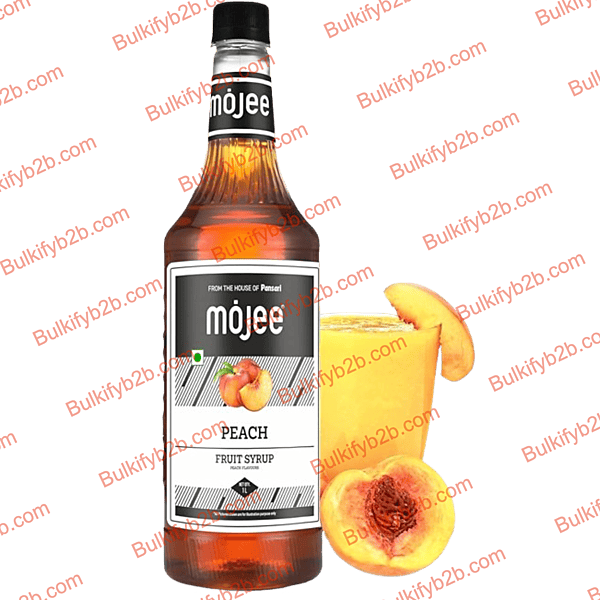 MOJEE PEACH SYRUP 1LTR
