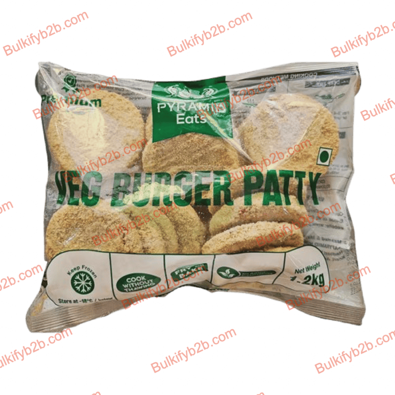 Pyramid Veg Burger Patty 1.2kg