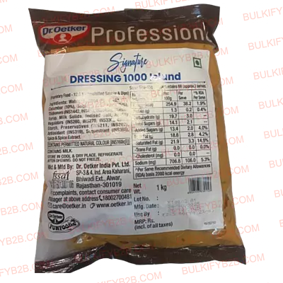 Dr Oetker Signature Thousand 1kg