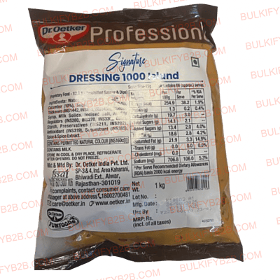 Dr Oetker Signature Thousand 1kg