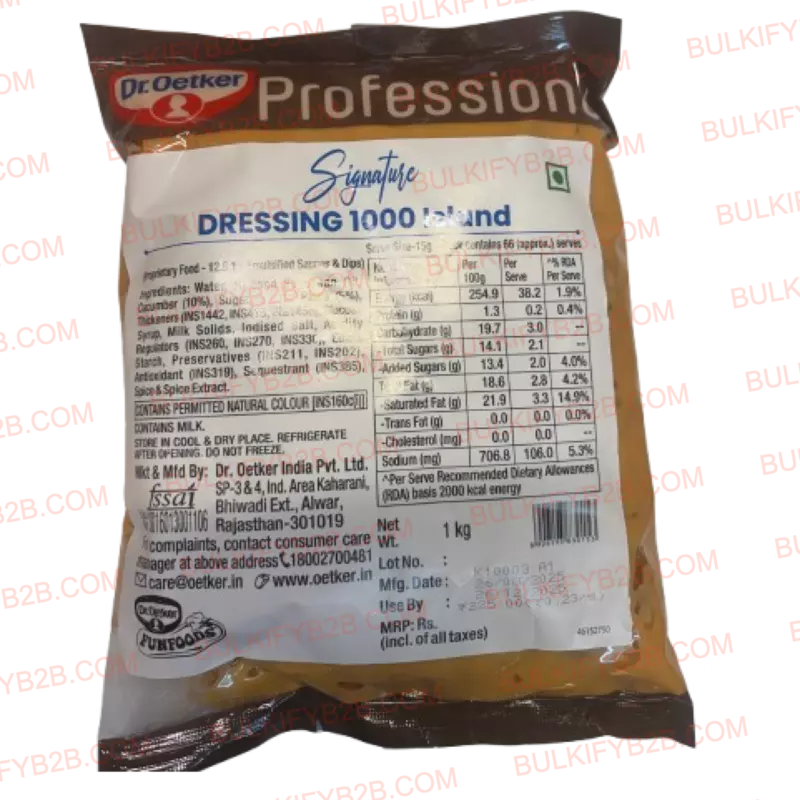 Dr Oetker Signature Thousand 1kg
