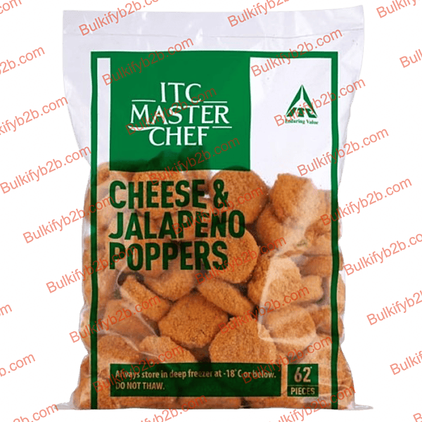 ITC CHEESE JALAPENO POPPER 1KG