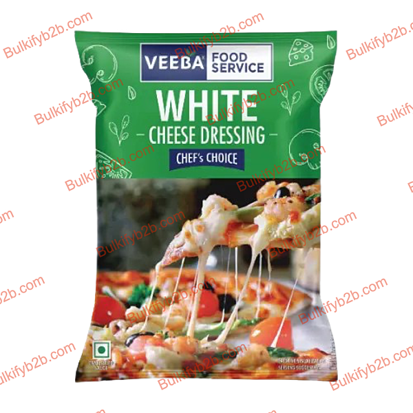 Veeba Chef Choice White Cheese Dressing  1kg