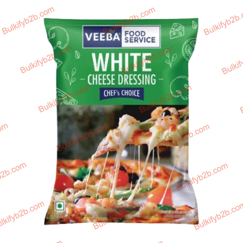 Veeba Chef Choice White Cheese Dressing 1kg