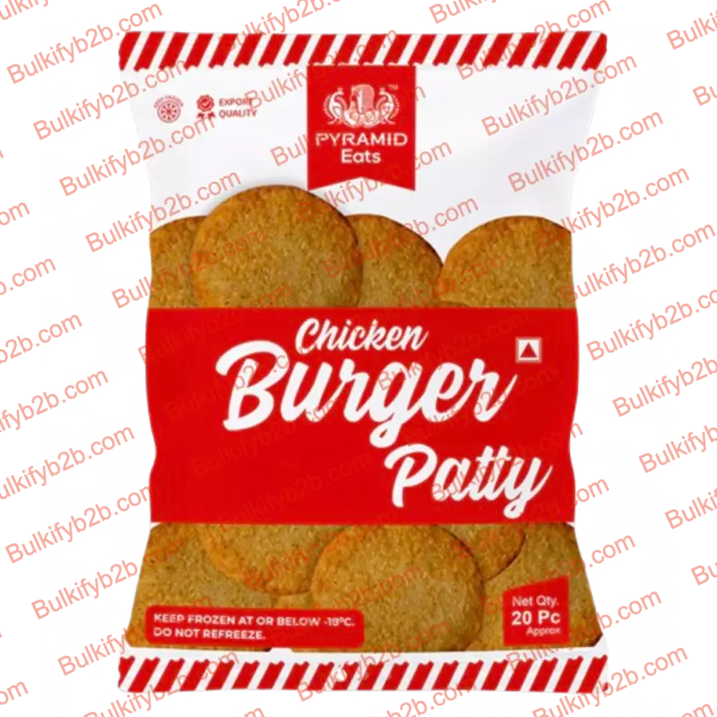 Pyramid Chicken Burger Patty 1.2kg
