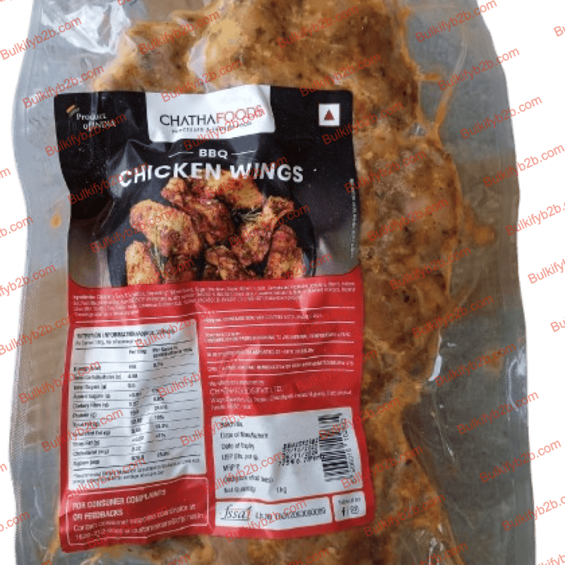 Chatha BBQ Chicken Wings 1kg