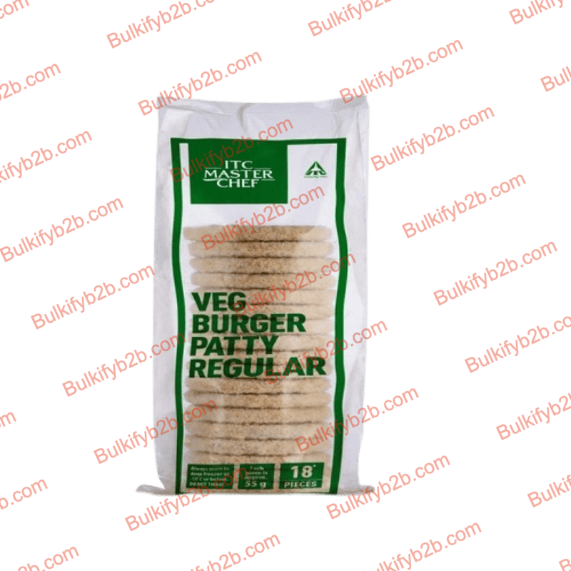 ITC VEG BURGER PATTY REGULAR 1KG
