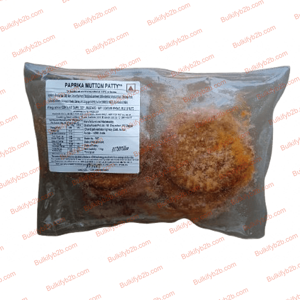 Chatha Paprika Mutton Patty 1kg