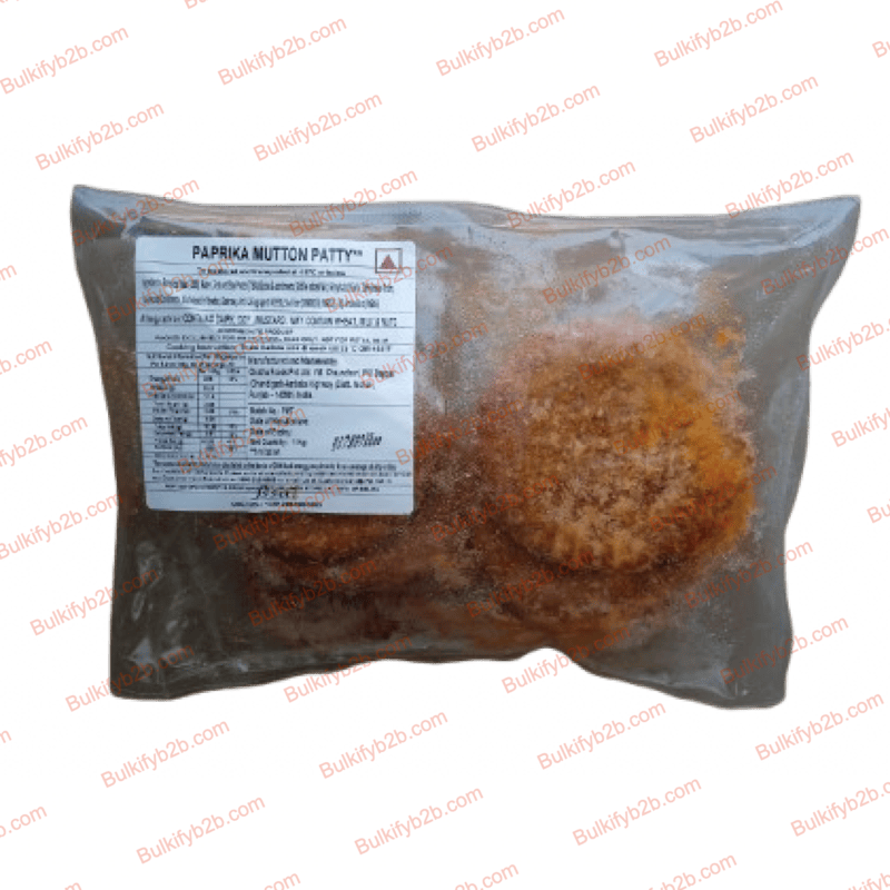 Chatha Paprika Mutton Patty 1kg