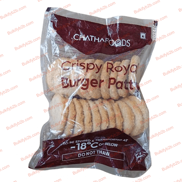 Chatha - Royal Chicken Slider Burger Patty 1kg