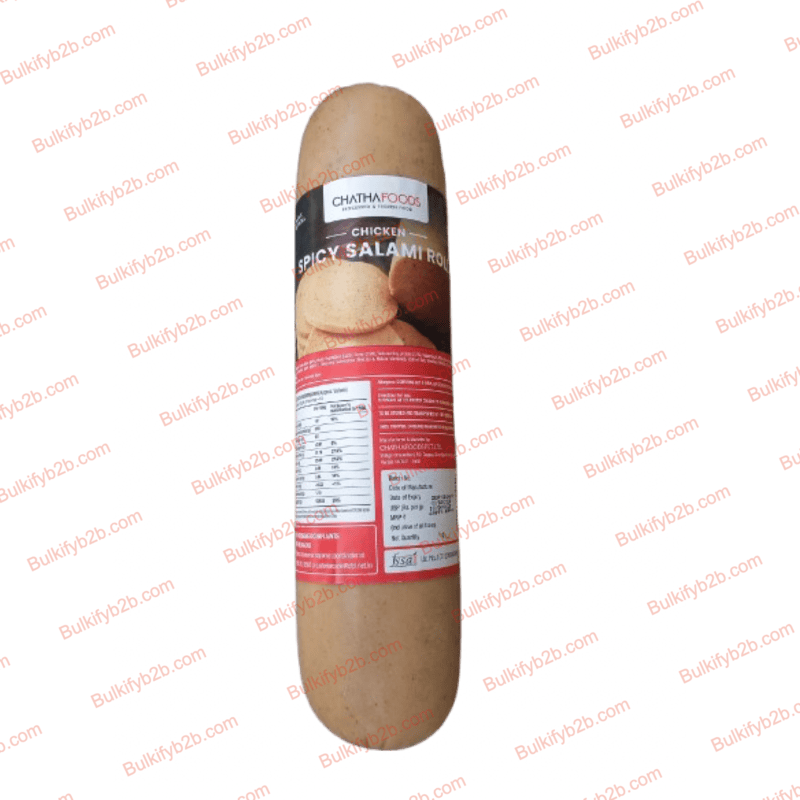 Chatha Chicken Spicy Salami Roll 1kg