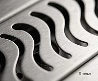 Wave Shower Drain Channel